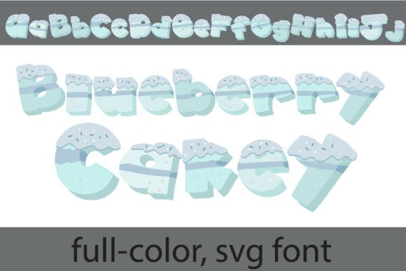 Blueberry Cakey: A Font That Tastes as Sweet as It Looks