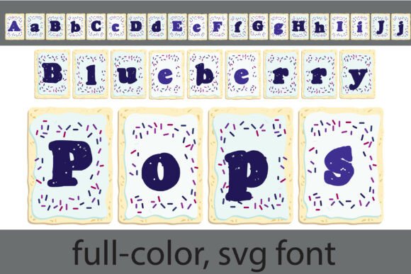 Blueberry Pops: Your Go-To Font for Playful Branding
