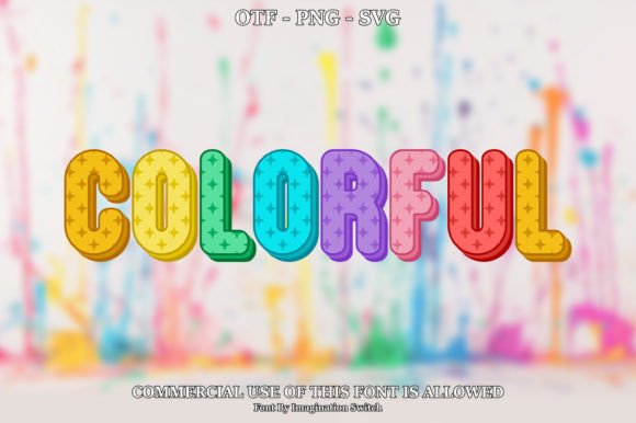 Colorful: The Display Font That Actually Does the Work