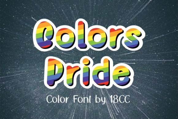 Colors Pride: The Vibrant Font for Bold, Modern Designs