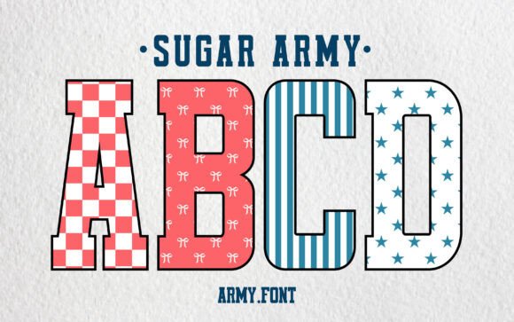 Defining Your Brand's Edge with the Sugar Army Font