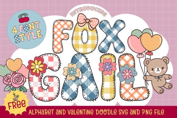 Fox Gail: A Hand-Drawn Color Font with Classic Charm