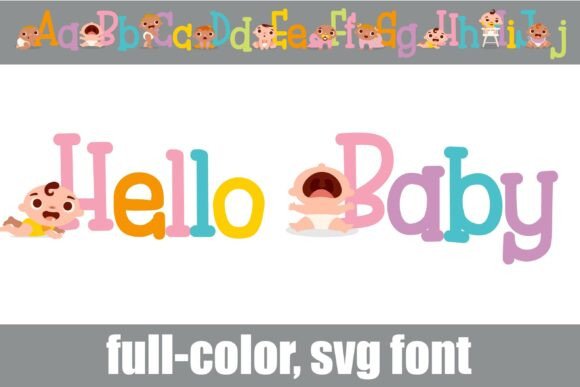 Hello Baby: Capturing New Beginnings in Type