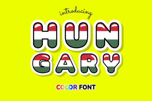 Hungary: A Bold Display Font Inspired by National Identity
