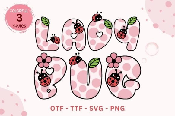 Ladybug: A Playful Font for Whimsical Designs