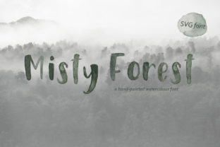 Misty Forest: A Color Font Inspired by Hong Kong's Humid Spring