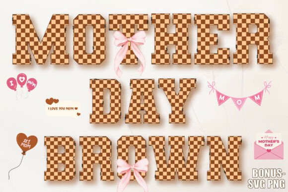 Mother Day Brown: A Warm, Elegant Font for Creative Projects