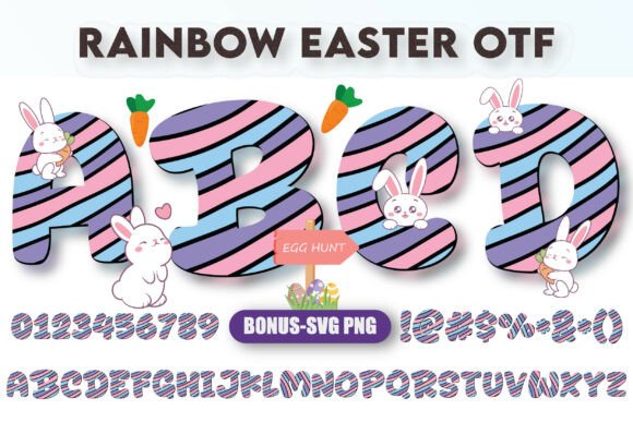 Rainbow Easter: A Burst of Color for Your Spring Designs