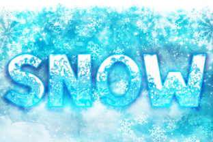 Snow Family: A Frosty Font for Winter Designs