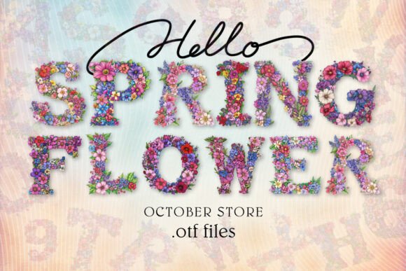 Spring Flower: A Lively Floral Alphabet