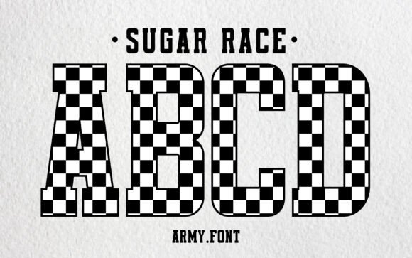Sugar Race: A Fresh Take on Modern Typography