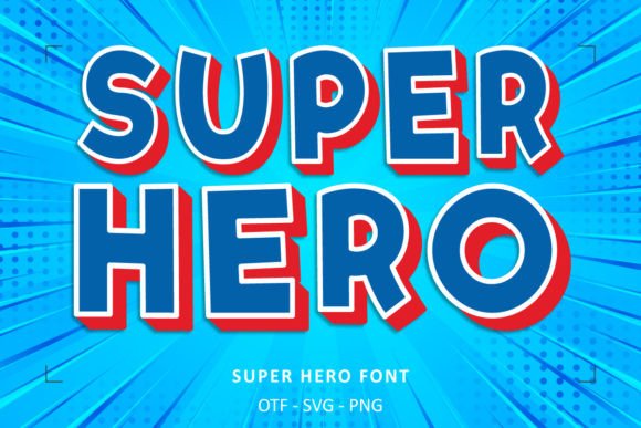 Super Hero Font: A Design Asset for High-Energy Projects
