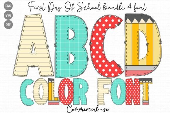 The First Day of School Font: Bringing Nostalgic Charm to Modern Design