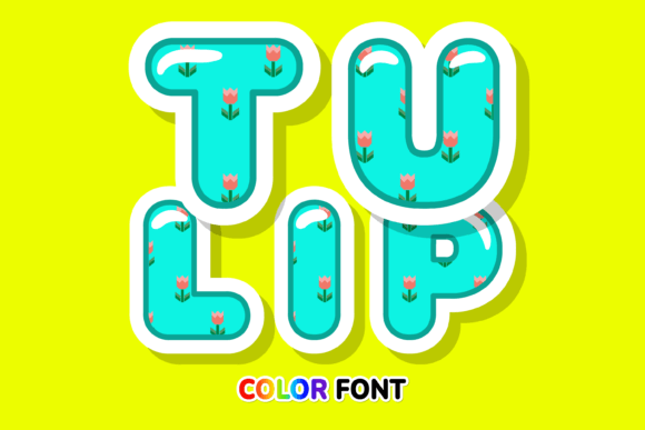 Tulip: A Color Font for Modern Creative Projects