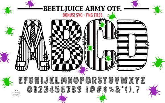 Unleash Spooky Creativity: The Beetljuice Army Bundle
