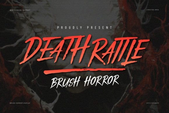 Unleash the Horror: Designing with Death Rattle Font